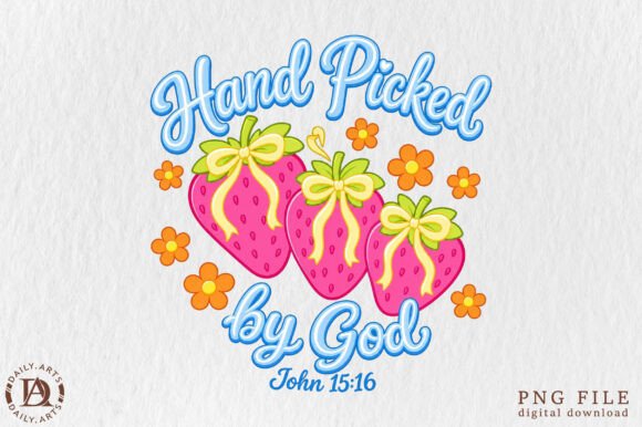 Christian Summer Strawberry Png Illustrations