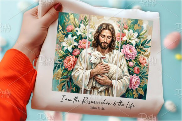 Easter Jesus Png, Bible Verse Png for Illustrations