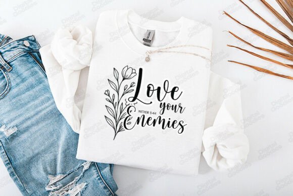 Love Your Enemies Matthew 5 Verse Design