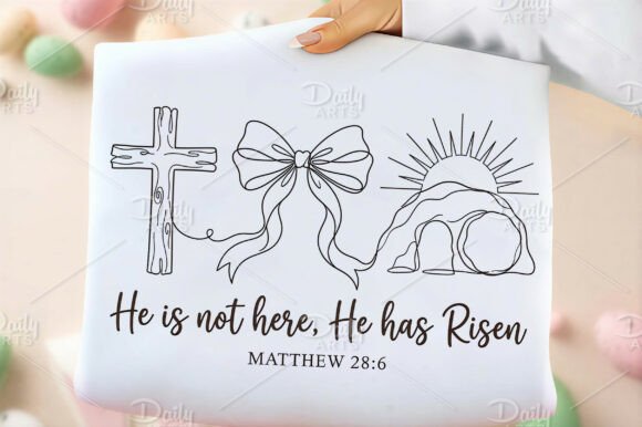 Retro Easter Christian Png